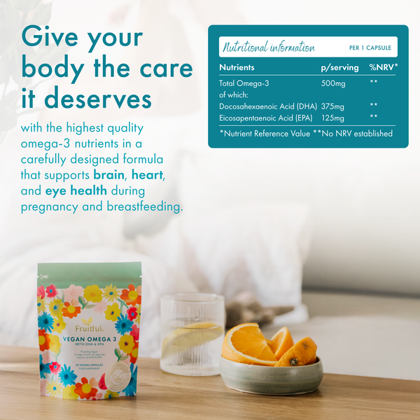 Fruitful® Vegan Omega-3 with DHA & EPA